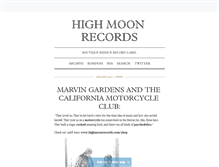 Tablet Screenshot of highmoonrecords.tumblr.com