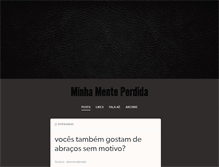 Tablet Screenshot of minhamenteperdida.tumblr.com