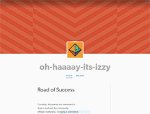 Tablet Screenshot of oh-haaaay-its-izzy.tumblr.com