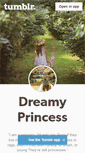 Mobile Screenshot of dreamy-princess.tumblr.com