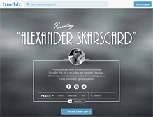 Tablet Screenshot of alexskarsgardnet.tumblr.com