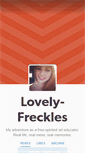 Mobile Screenshot of lovely-freckles.tumblr.com