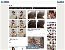 Tablet Screenshot of aju.tumblr.com