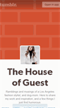 Mobile Screenshot of houseofguest.tumblr.com