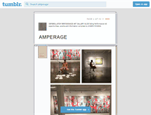 Tablet Screenshot of amperage.tumblr.com