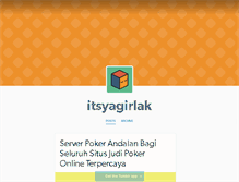 Tablet Screenshot of itsyagirlak.tumblr.com