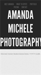 Mobile Screenshot of amandamichelephotography.tumblr.com