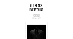 Desktop Screenshot of allblackeverything.tumblr.com