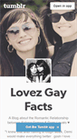 Mobile Screenshot of lovezgayfacts.tumblr.com