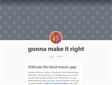 Tablet Screenshot of gonnamakeitright.tumblr.com