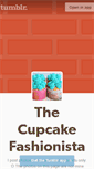Mobile Screenshot of cupcakefashionista.tumblr.com