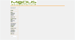 Desktop Screenshot of modusacupuncture.tumblr.com