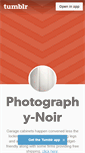 Mobile Screenshot of photography-noir.tumblr.com