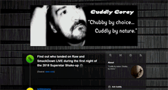 Desktop Screenshot of cuddlycorey.tumblr.com