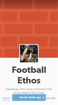 Mobile Screenshot of footballethos.tumblr.com