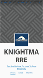 Mobile Screenshot of knightmarre.tumblr.com