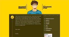 Desktop Screenshot of matabangutak.tumblr.com