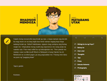 Tablet Screenshot of matabangutak.tumblr.com