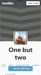 Mobile Screenshot of 1but2.tumblr.com