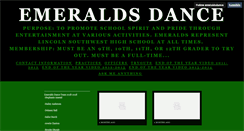 Desktop Screenshot of emeraldsdance.tumblr.com