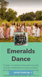 Mobile Screenshot of emeraldsdance.tumblr.com