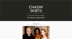 Desktop Screenshot of chasinskirts.tumblr.com