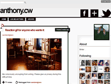 Tablet Screenshot of anthonycw.tumblr.com