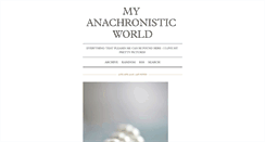 Desktop Screenshot of anachronist7.tumblr.com