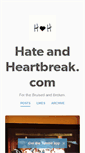 Mobile Screenshot of hateandheartbreak.tumblr.com