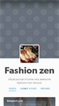 Mobile Screenshot of fashionzen.tumblr.com