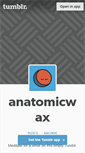 Mobile Screenshot of anatomicwax.tumblr.com