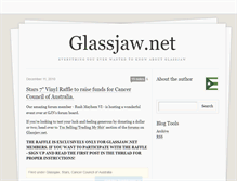 Tablet Screenshot of glassjawnet.tumblr.com