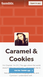 Mobile Screenshot of caramelandcookies.tumblr.com