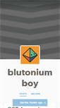 Mobile Screenshot of blutoniumboy.tumblr.com