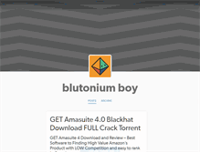 Tablet Screenshot of blutoniumboy.tumblr.com