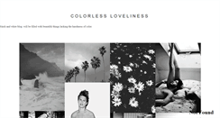 Desktop Screenshot of colorlessloveliness.tumblr.com
