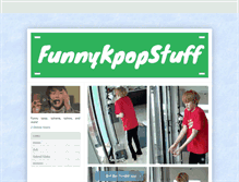 Tablet Screenshot of funnykpopstuff.tumblr.com