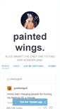 Mobile Screenshot of paintedwings.tumblr.com