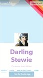 Mobile Screenshot of darlingstewie.tumblr.com