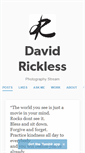 Mobile Screenshot of davidrickless.tumblr.com