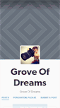 Mobile Screenshot of groveofdreams.tumblr.com