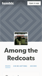 Mobile Screenshot of amongtheredcoats.tumblr.com