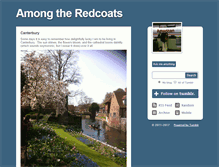 Tablet Screenshot of amongtheredcoats.tumblr.com