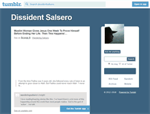 Tablet Screenshot of dissidentsalsero.tumblr.com