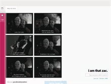 Tablet Screenshot of iamthatzac.tumblr.com