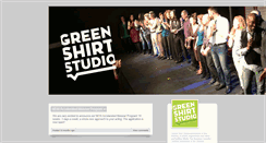 Desktop Screenshot of greenshirtstudio.tumblr.com