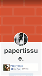 Mobile Screenshot of papertissue.tumblr.com