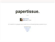 Tablet Screenshot of papertissue.tumblr.com