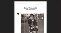 Desktop Screenshot of lucatranquilli.tumblr.com