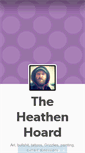 Mobile Screenshot of heathenhoard.tumblr.com